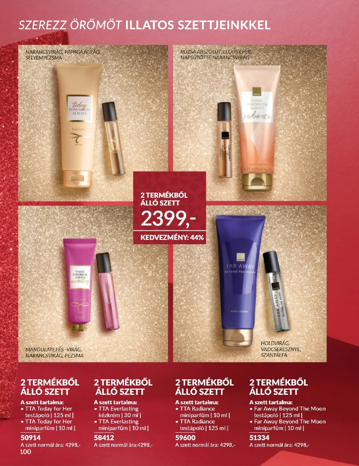 Avon akciós újság 12.01–12.31 – 100. oldal