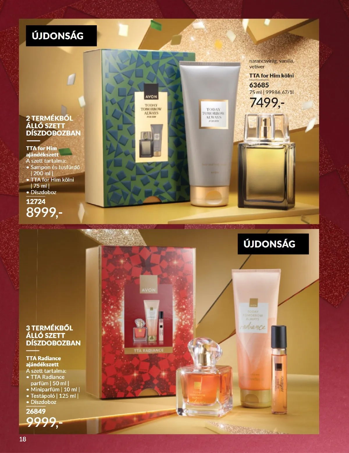 Avon akciós újság 12.01–12.31 – 18. oldal