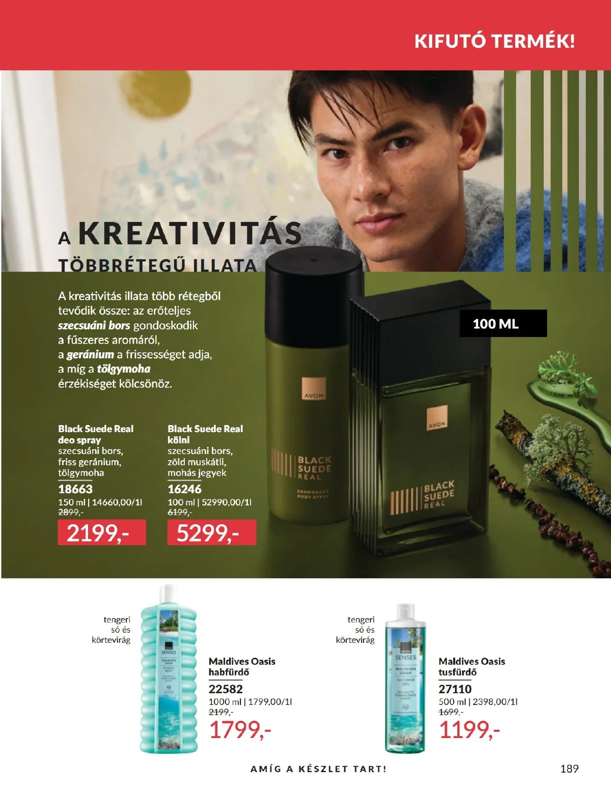 Avon akciós újság 12.01–12.31 – 189. oldal