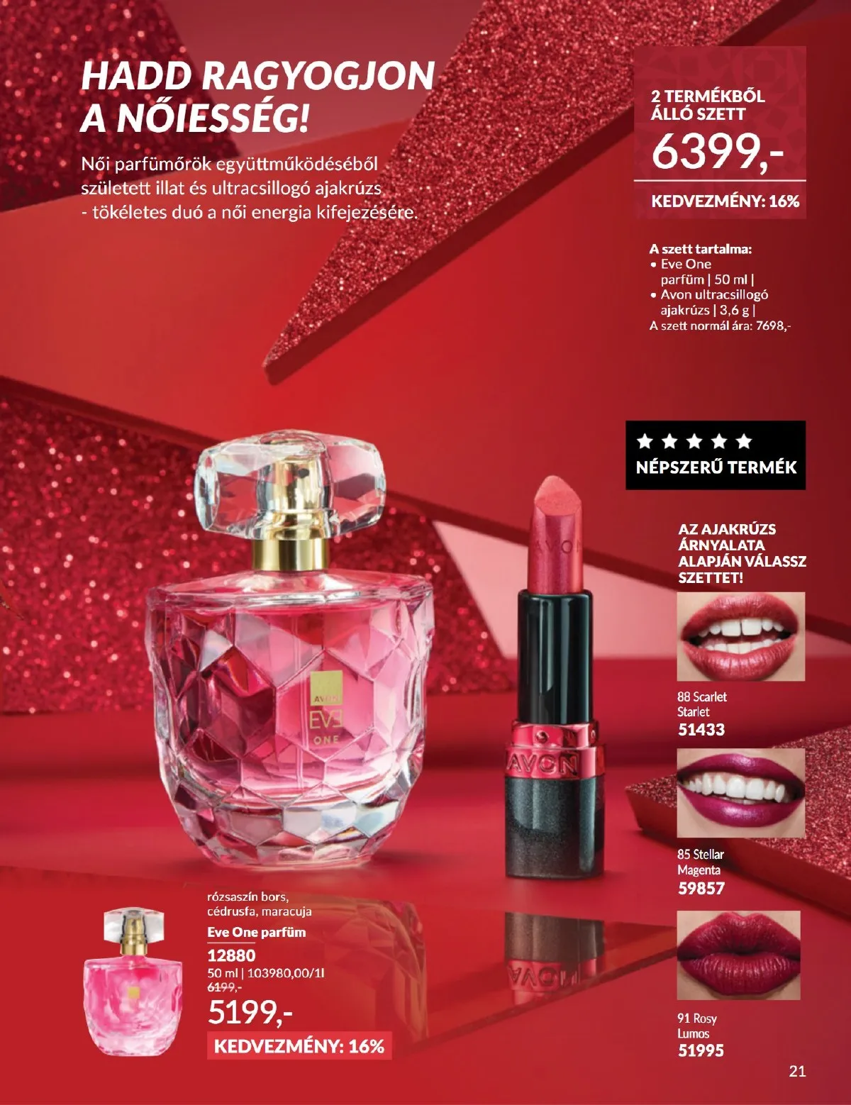 Avon akciós újság 12.01–12.31 – 21. oldal