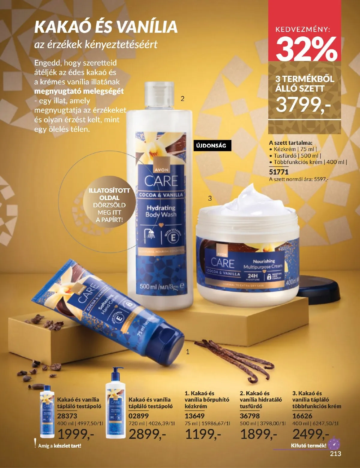 Avon akciós újság 12.01–12.31 – 213. oldal