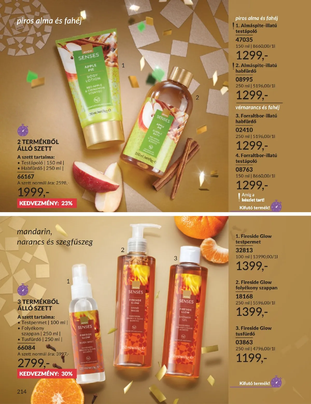Avon akciós újság 12.01–12.31 – 214. oldal