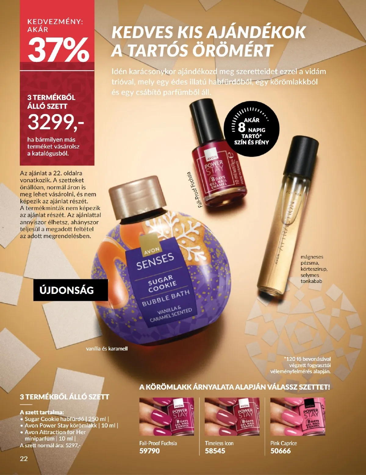 Avon akciós újság 12.01–12.31 – 22. oldal