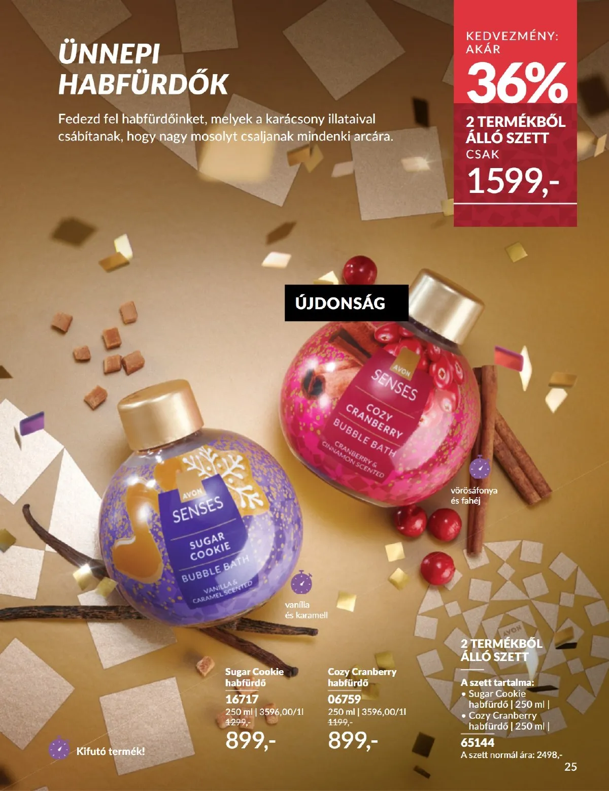 Avon akciós újság 12.01–12.31 – 25. oldal