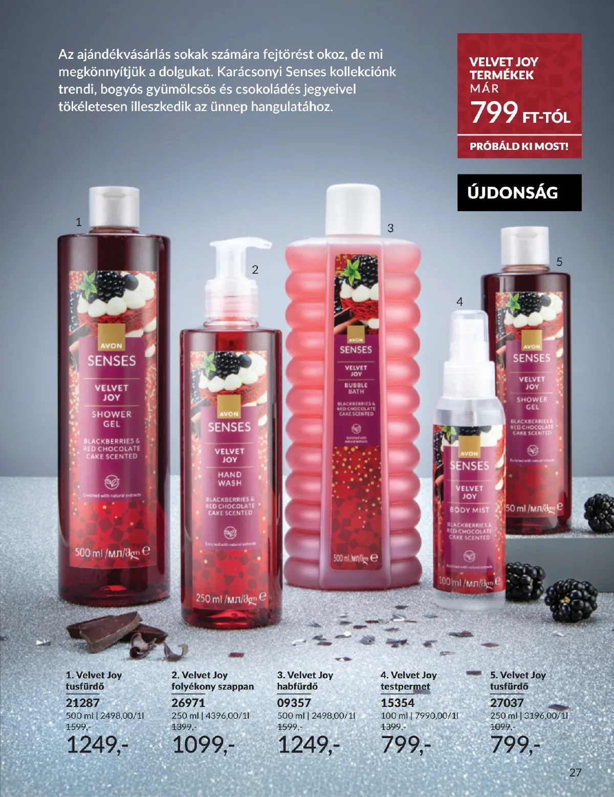 Avon akciós újság 12.01–12.31 – 27. oldal