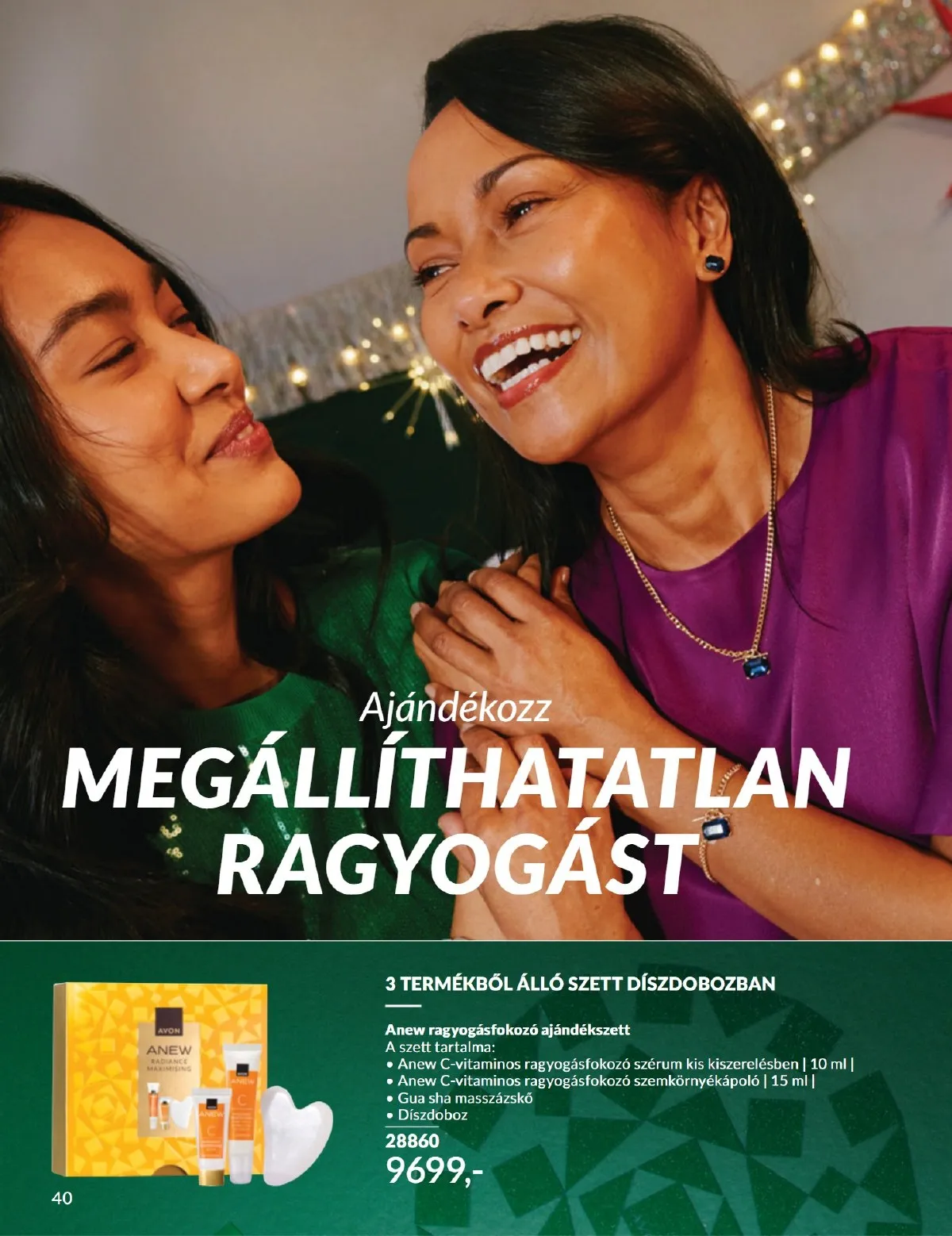 Avon akciós újság 12.01–12.31 – 40. oldal
