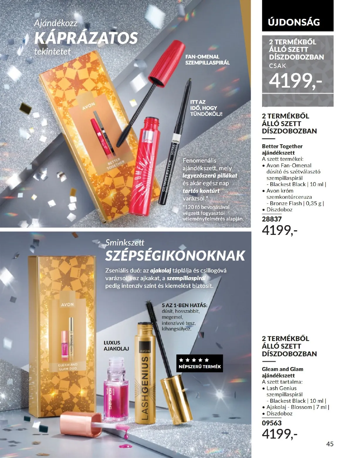 Avon akciós újság 12.01–12.31 – 45. oldal