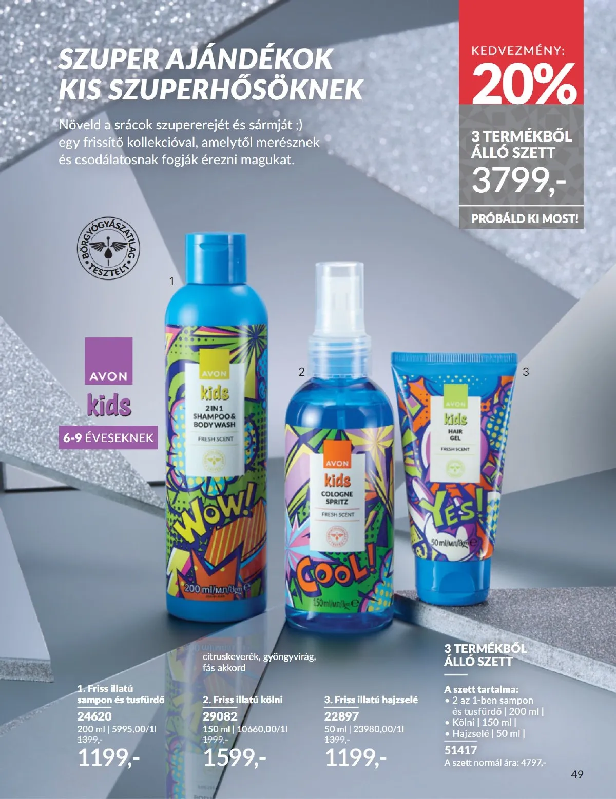 Avon akciós újság 12.01–12.31 – 49. oldal