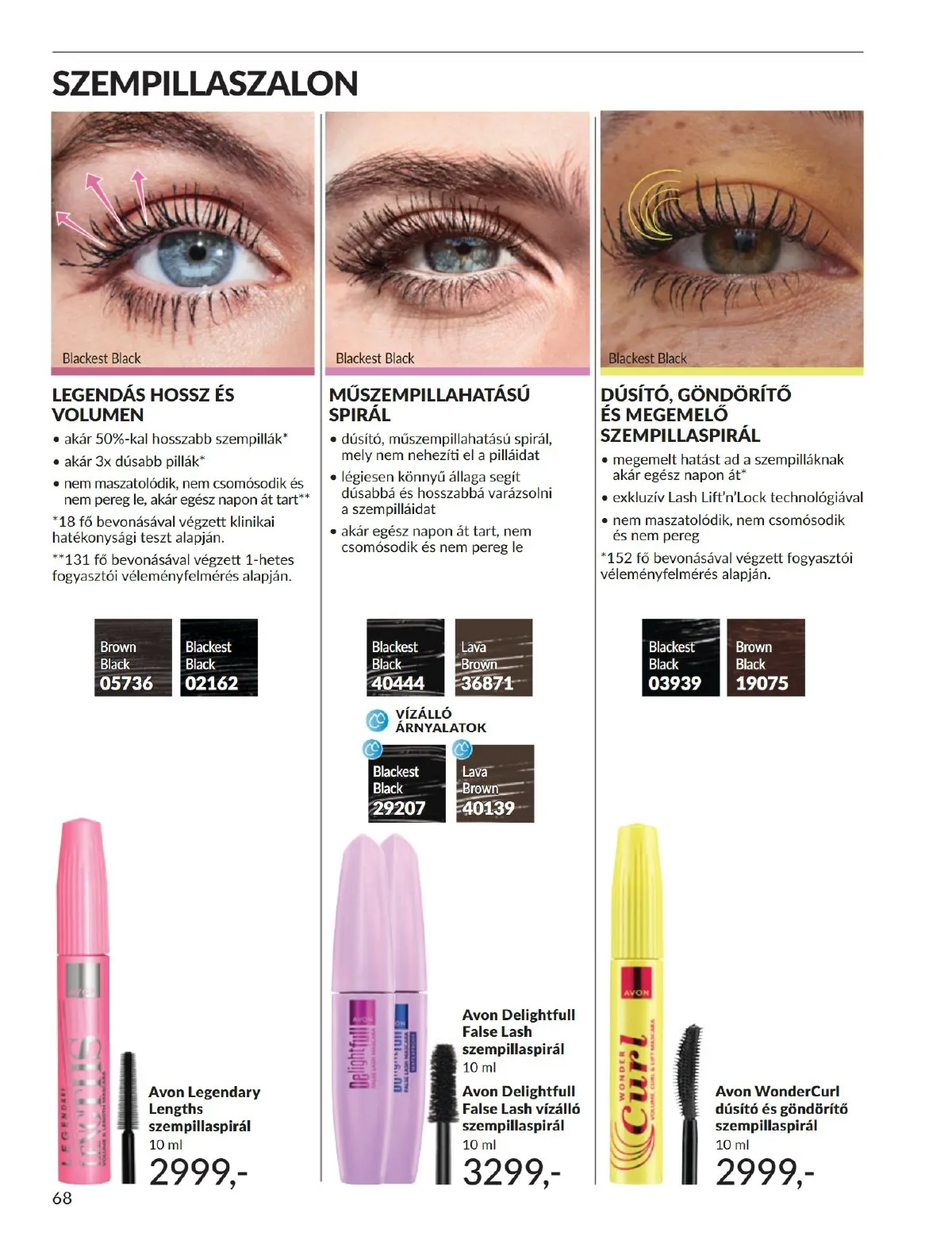 Avon akciós újság 12.01–12.31 – 68. oldal