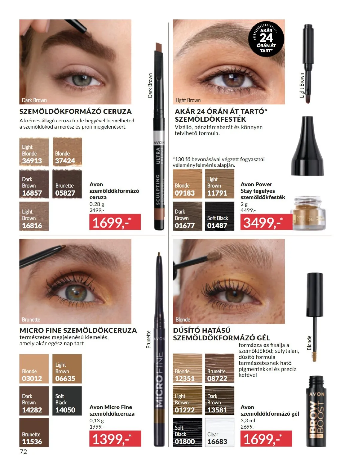 Avon akciós újság 12.01–12.31 – 72. oldal