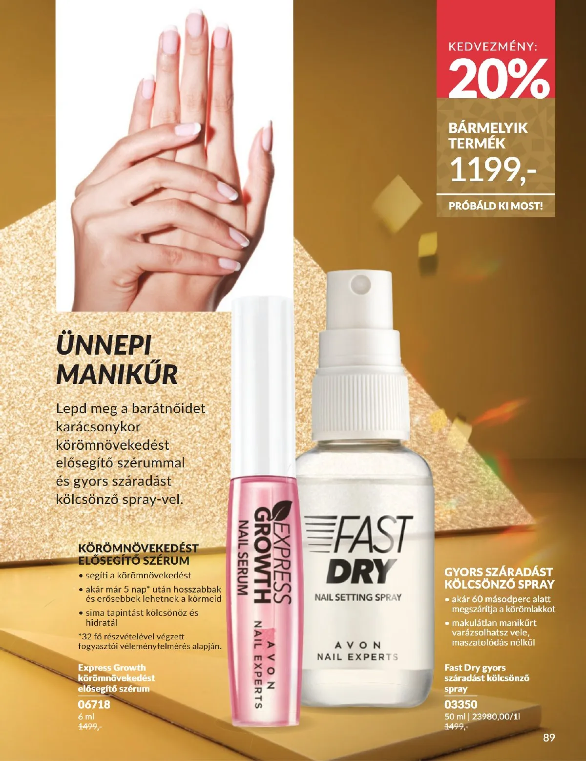Avon akciós újság 12.01–12.31 – 89. oldal