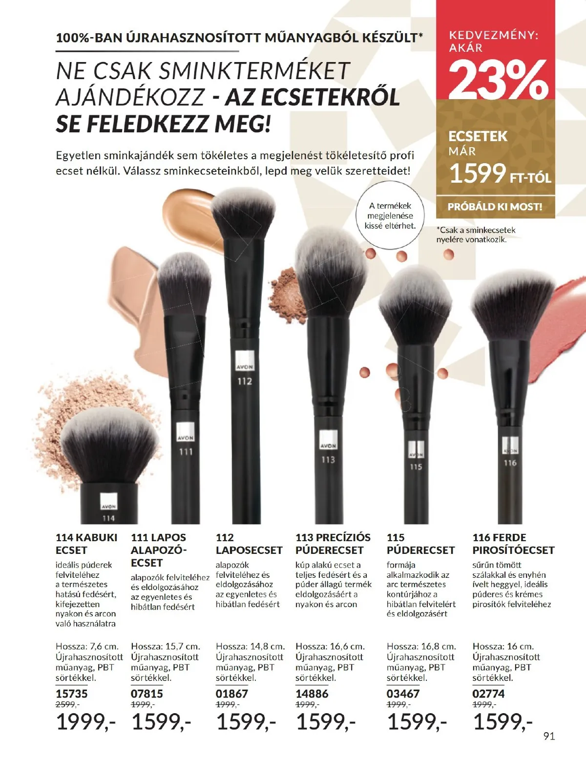 Avon akciós újság 12.01–12.31 – 91. oldal