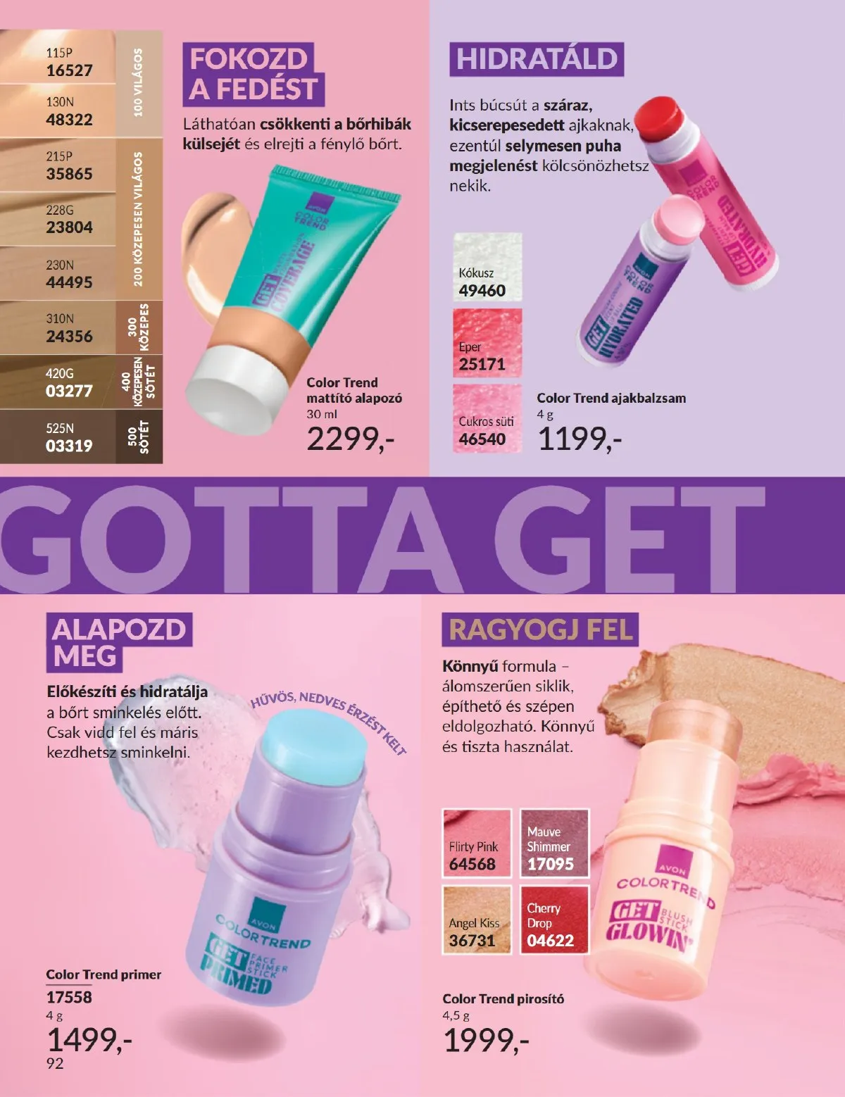 Avon akciós újság 12.01–12.31 – 92. oldal