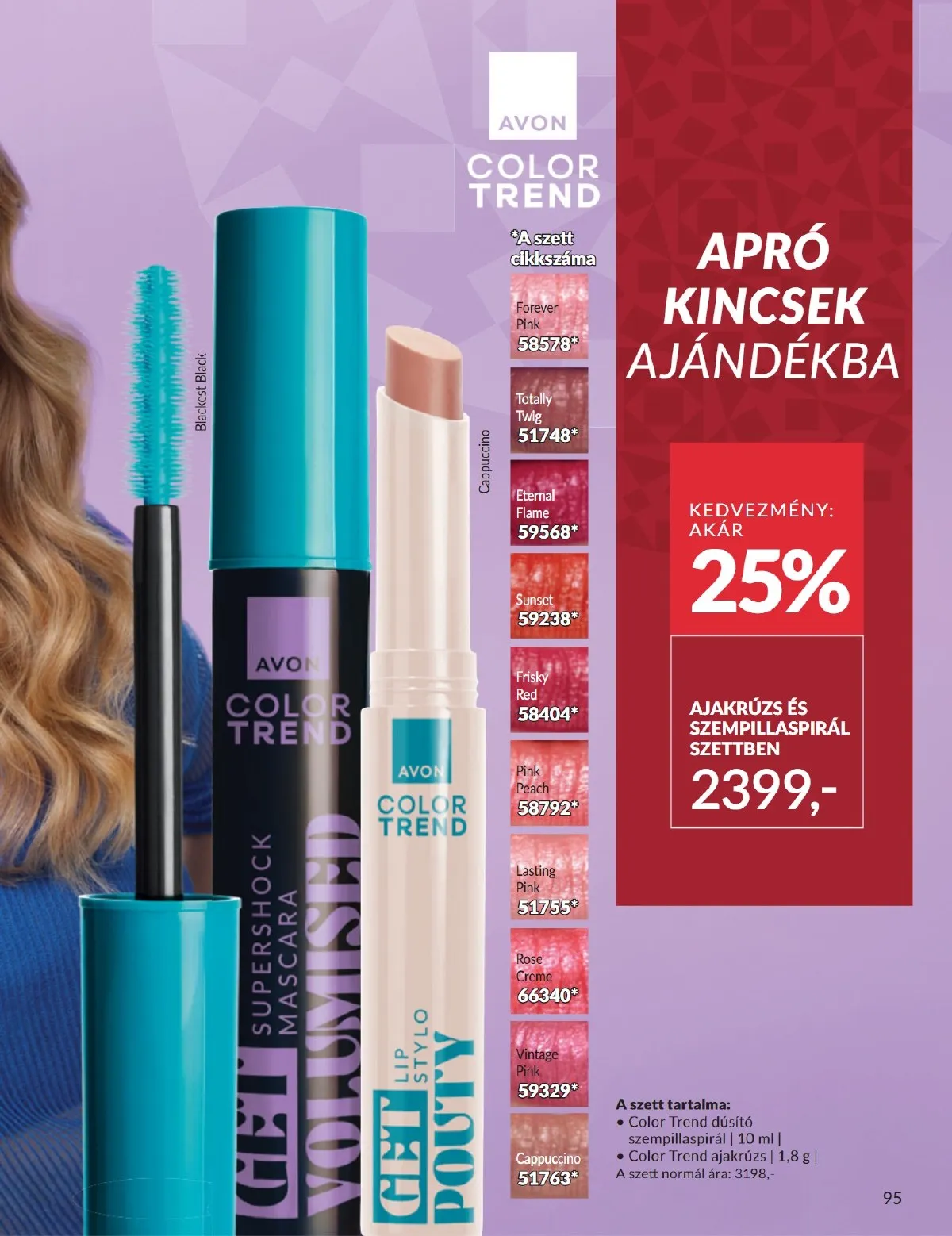 Avon akciós újság 12.01–12.31 – 95. oldal