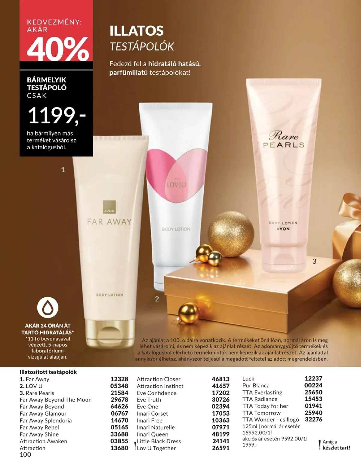 Avon akciós újság 01.01–01.31 – 100. oldal