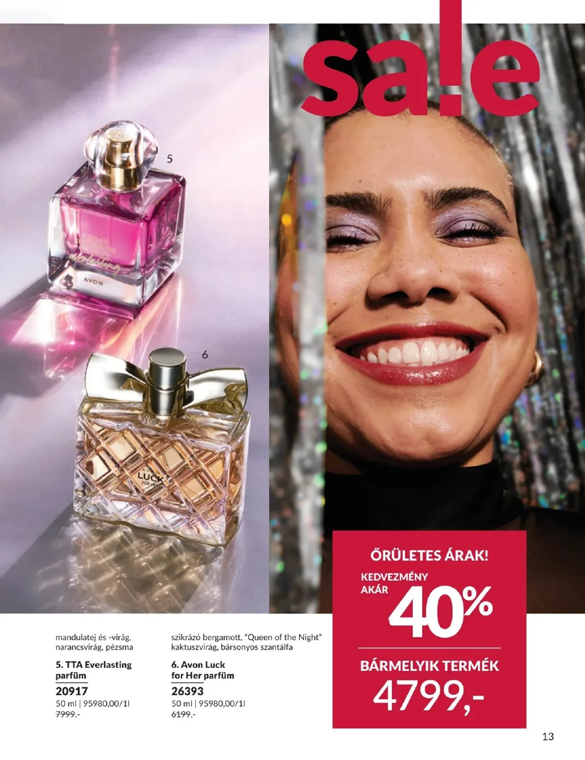 Avon akciós újság 01.01–01.31 – 13. oldal