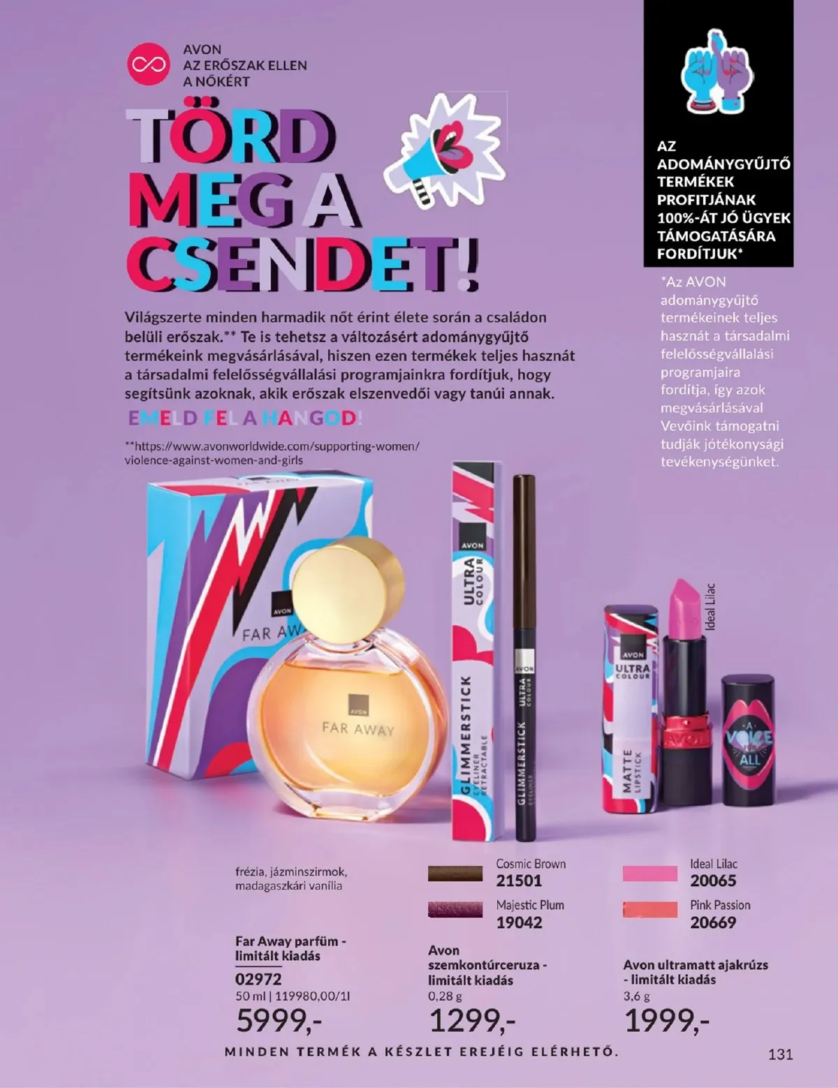 Avon akciós újság 01.01–01.31 – 131. oldal