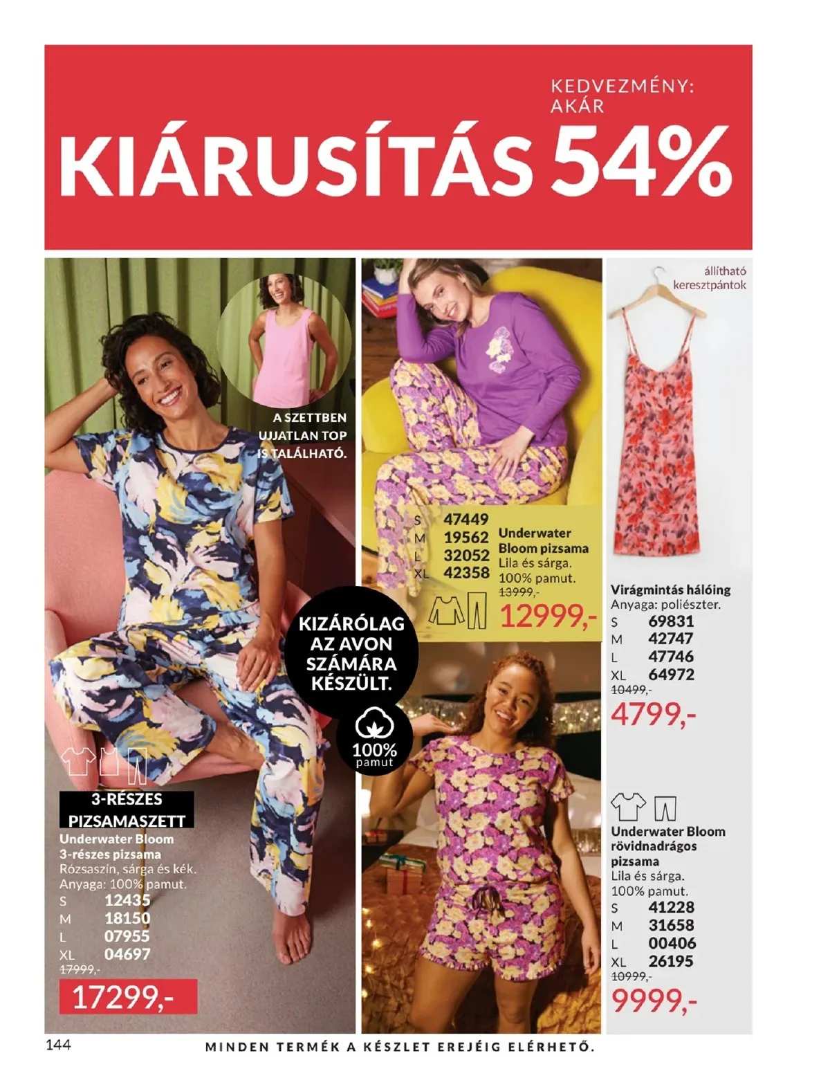 Avon akciós újság 01.01–01.31 – 144. oldal