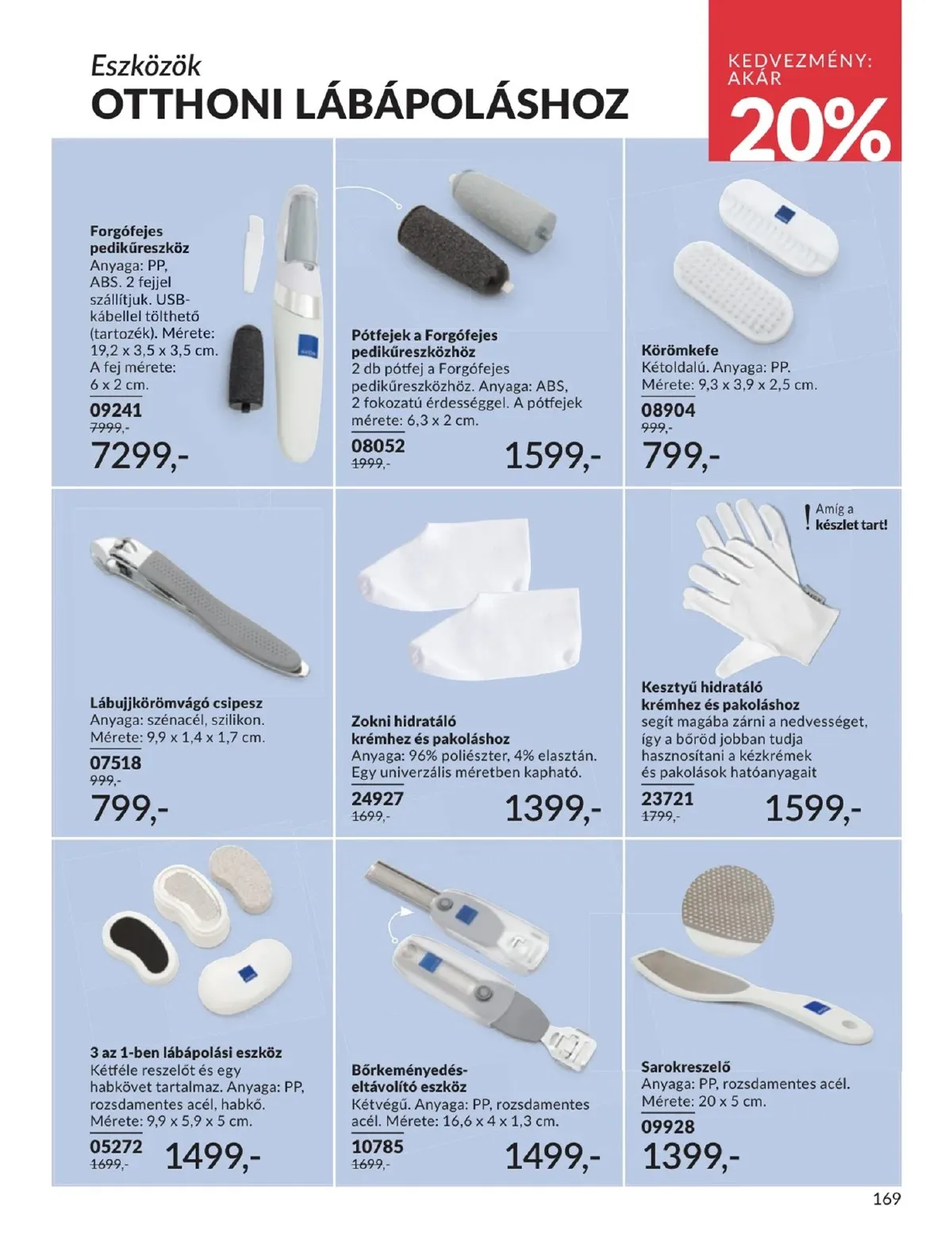 Avon akciós újság 01.01–01.31 – 169. oldal