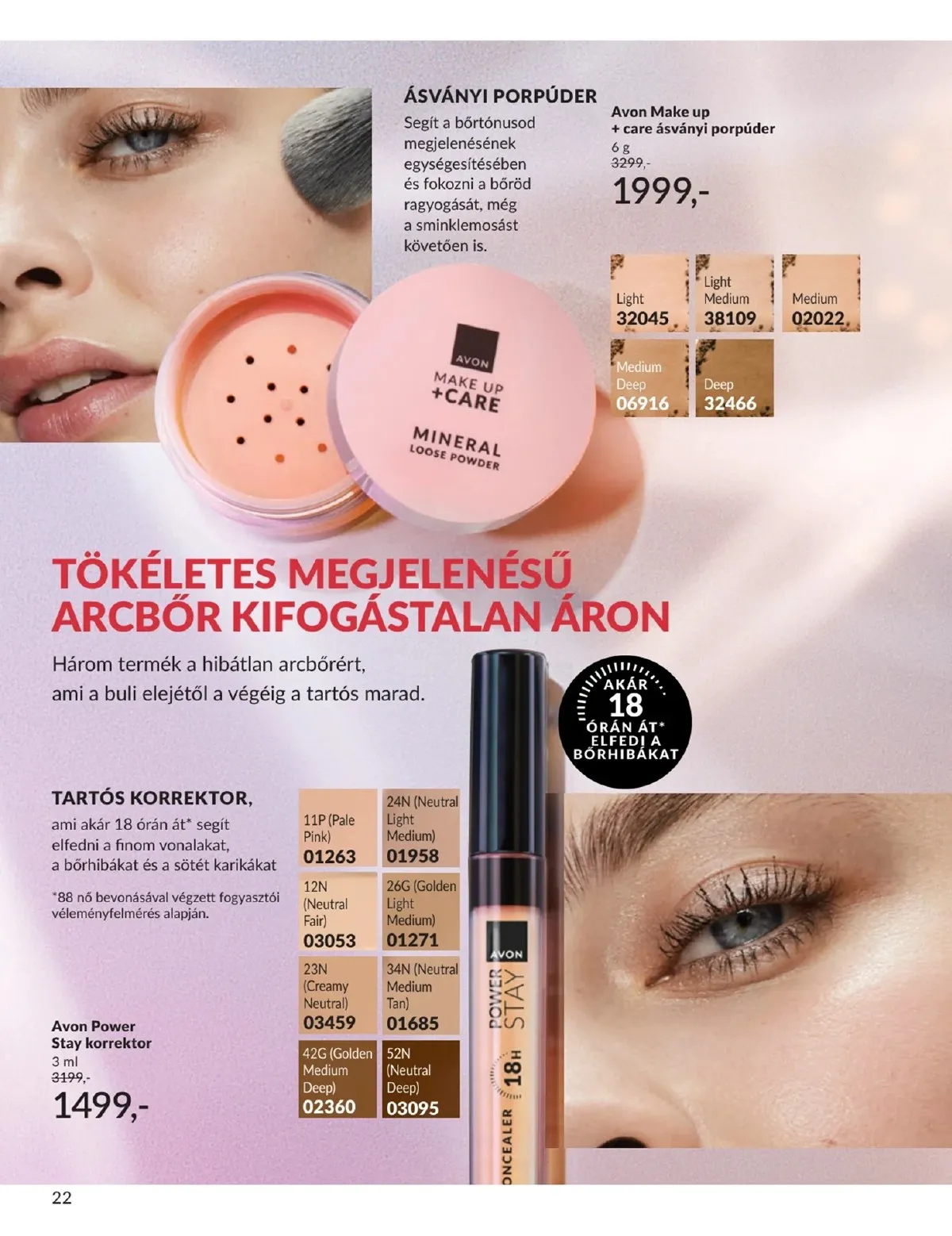 Avon akciós újság 01.01–01.31 – 22. oldal