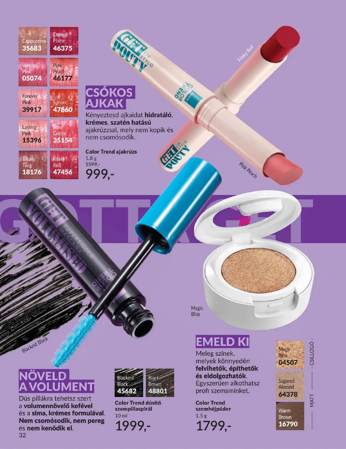 Avon akciós újság 01.01–01.31 – 32. oldal