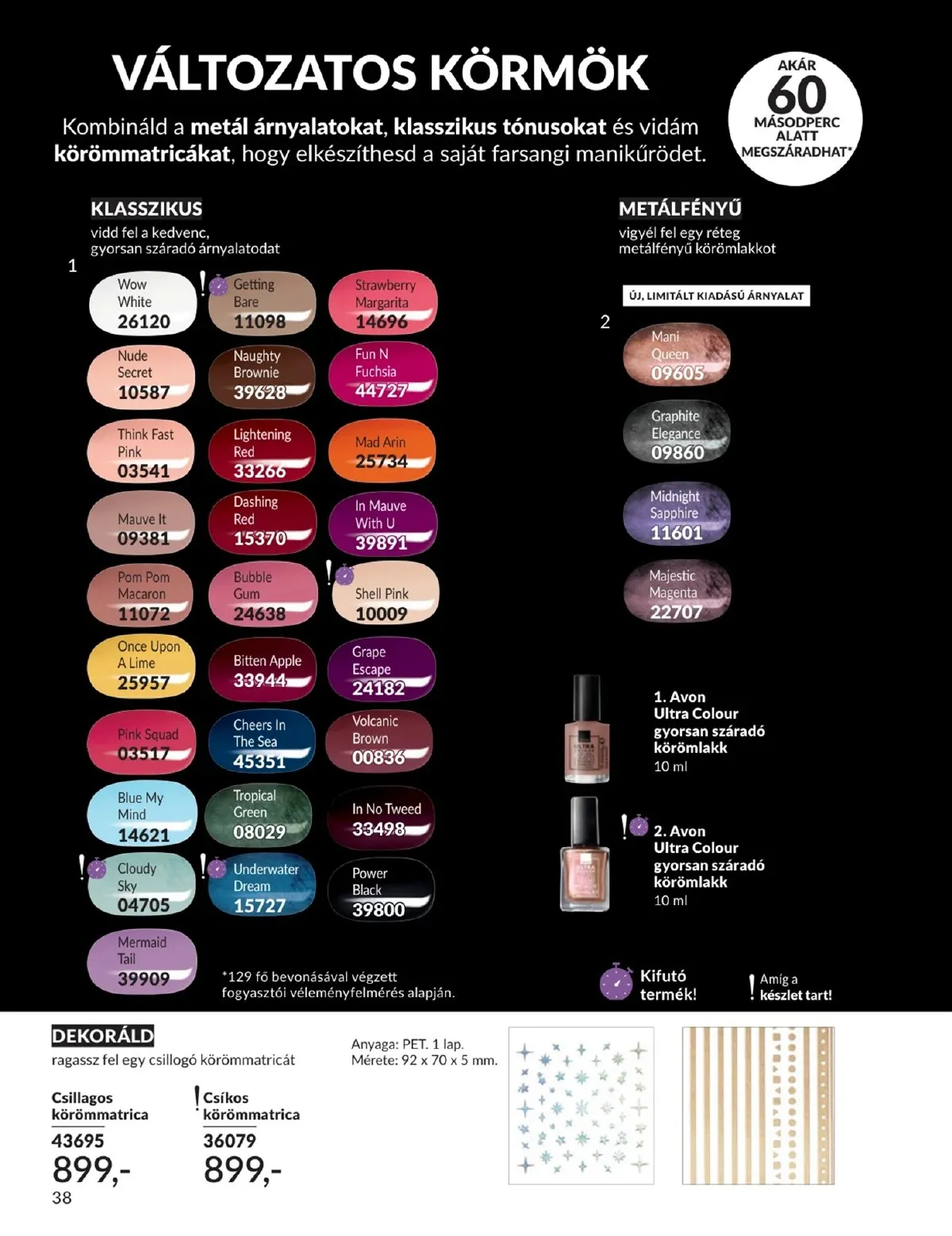 Avon akciós újság 01.01–01.31 – 38. oldal
