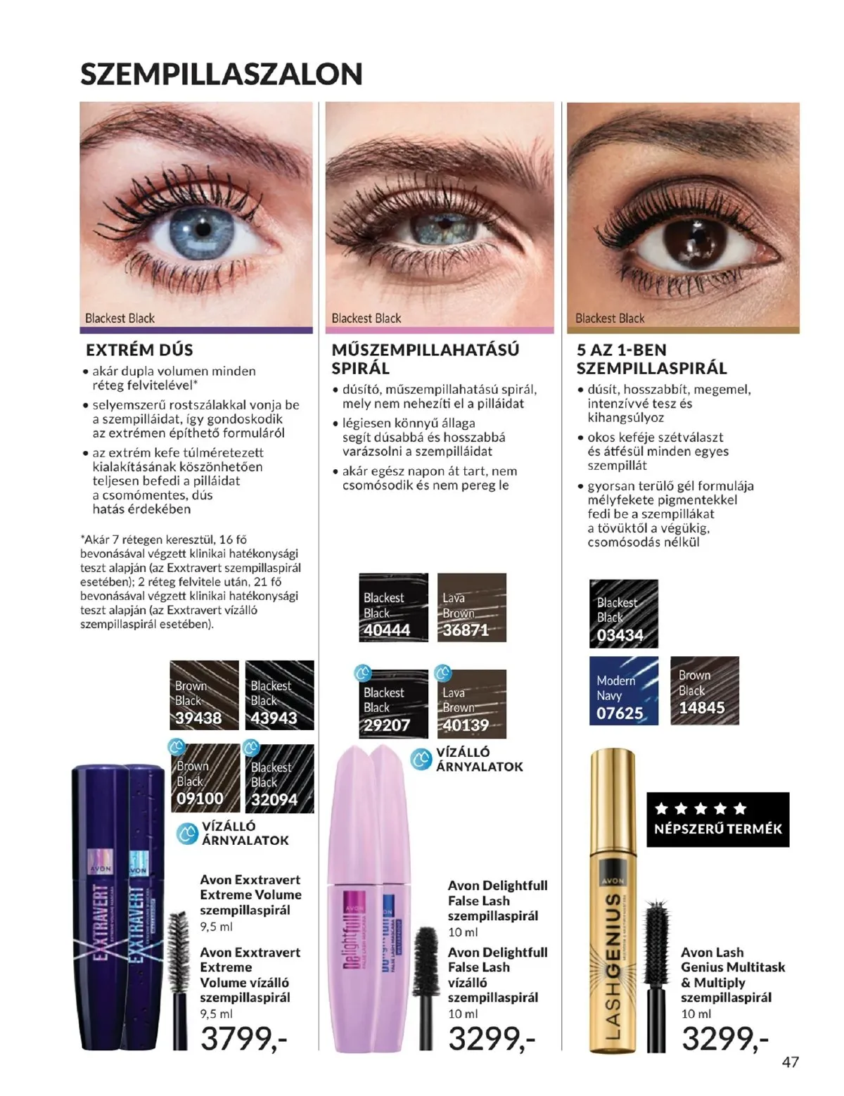 Avon akciós újság 01.01–01.31 – 47. oldal