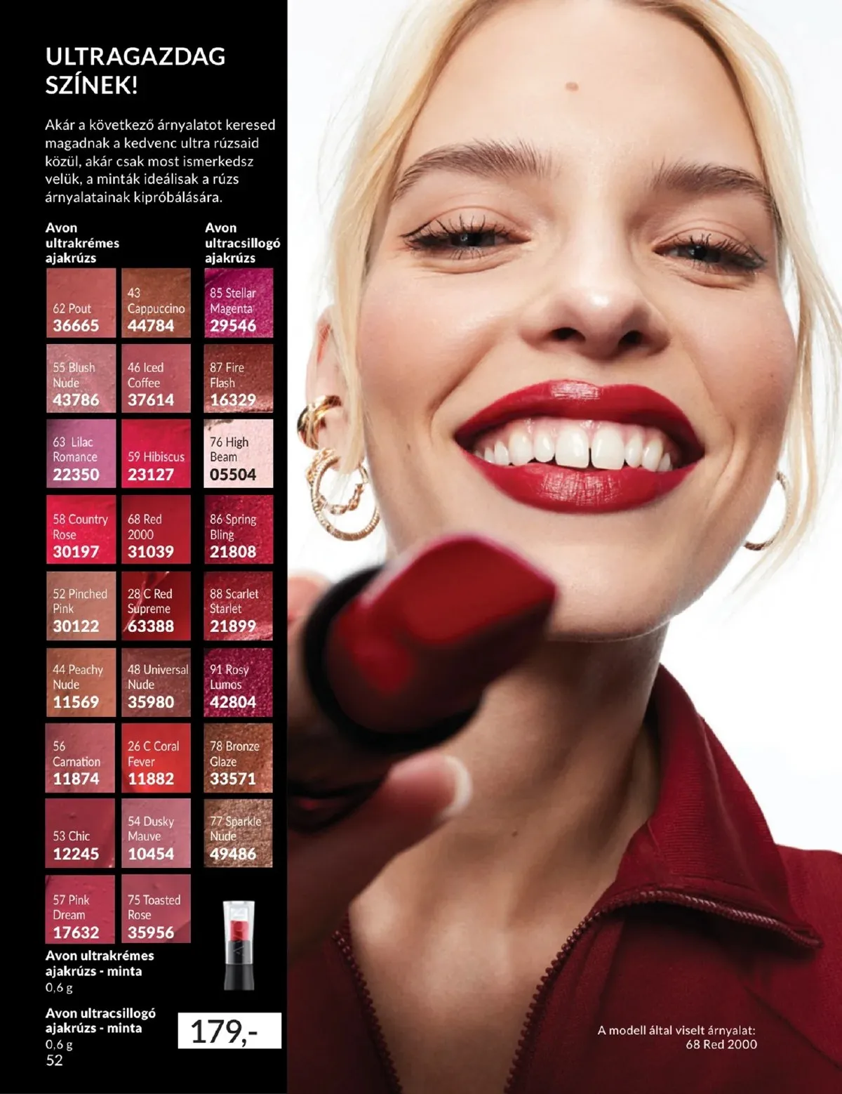 Avon akciós újság 01.01–01.31 – 52. oldal