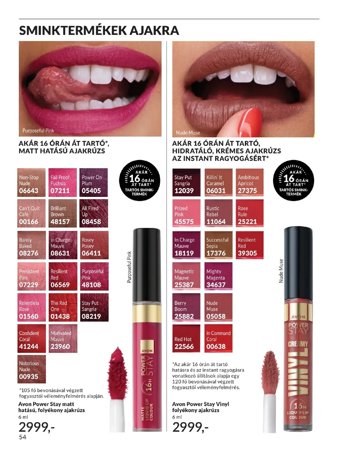 Avon akciós újság 01.01–01.31 – 54. oldal