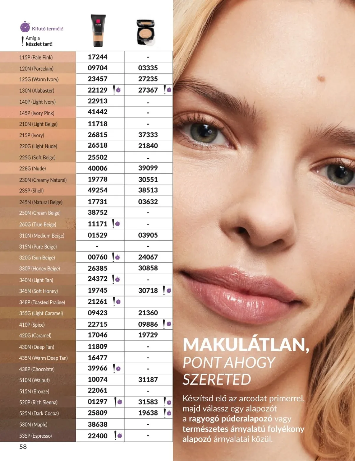 Avon akciós újság 01.01–01.31 – 58. oldal