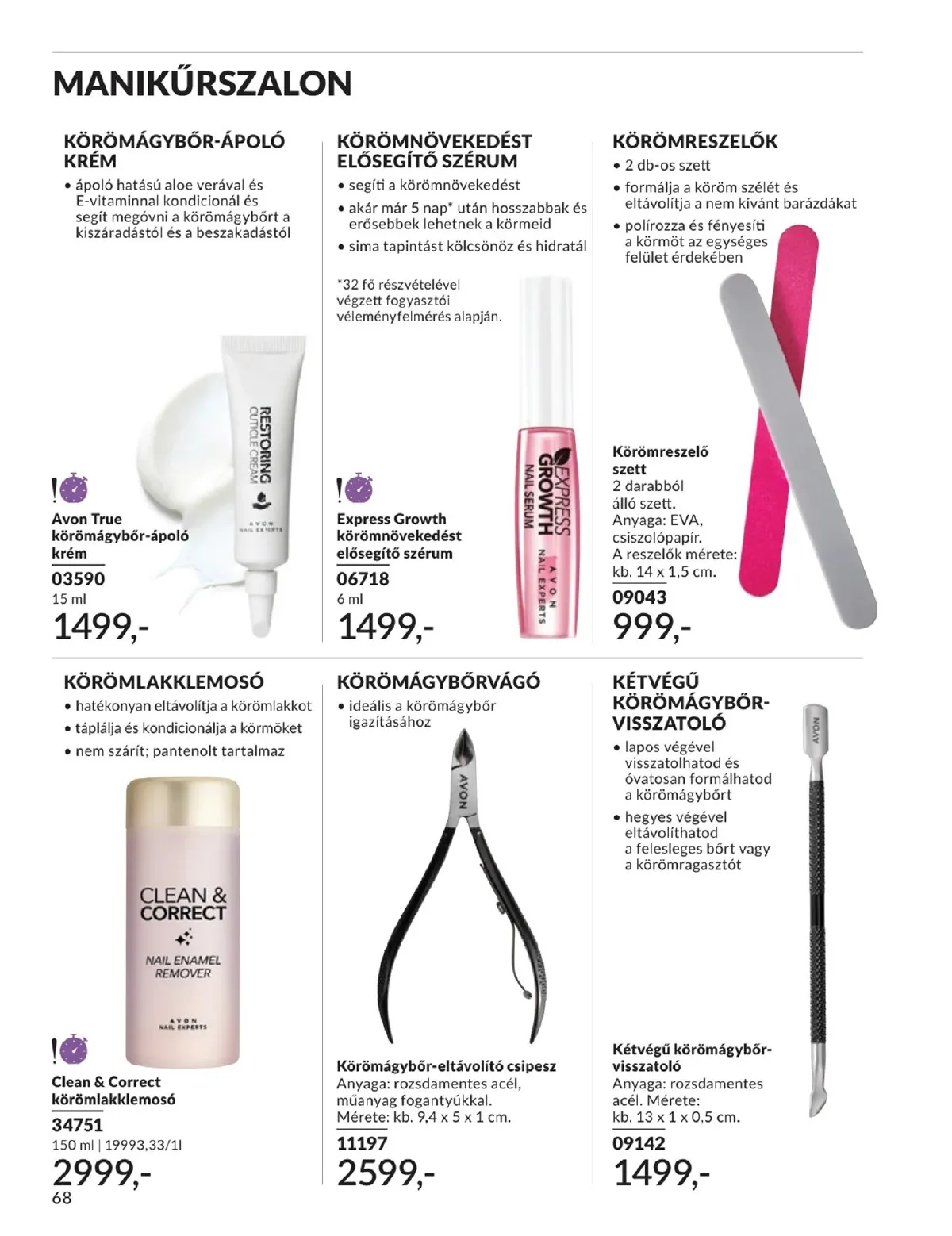 Avon akciós újság 01.01–01.31 – 68. oldal