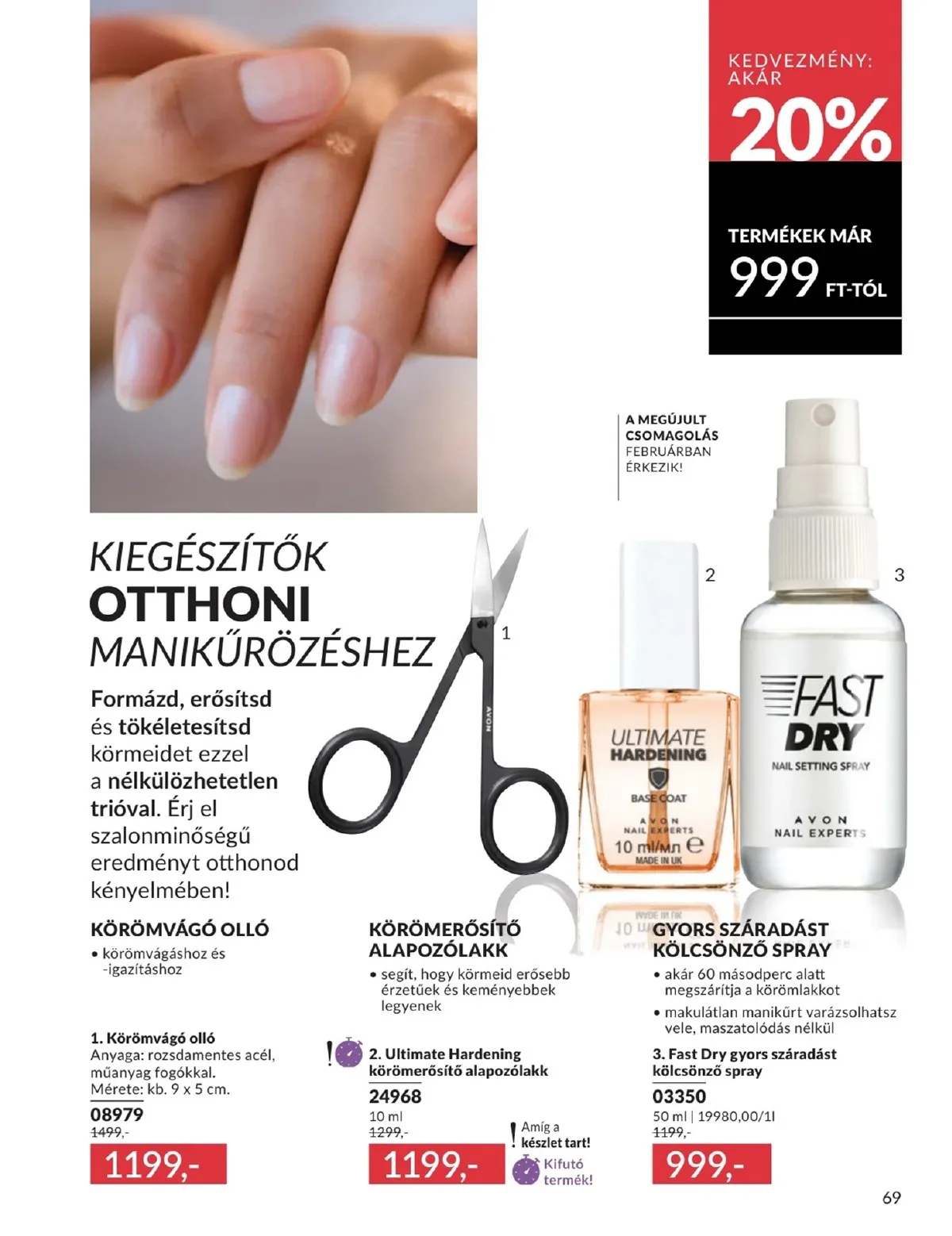 Avon akciós újság 01.01–01.31 – 69. oldal