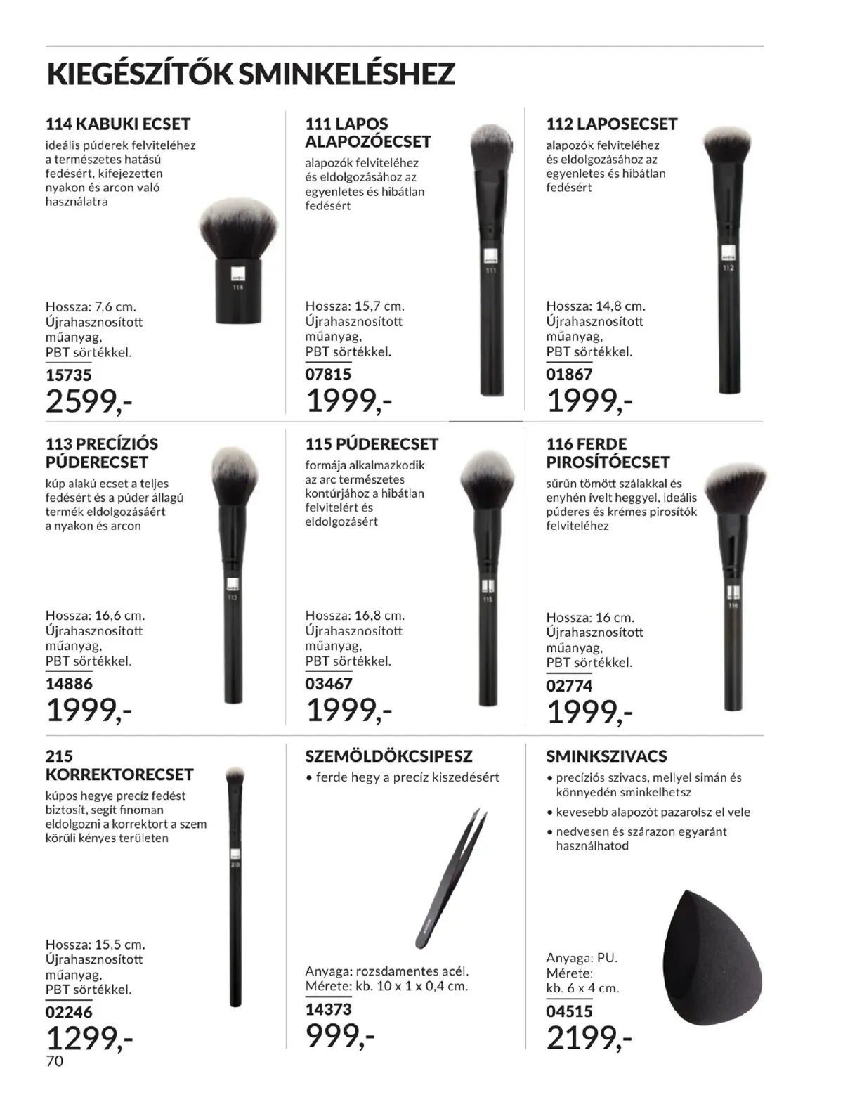 Avon akciós újság 01.01–01.31 – 70. oldal