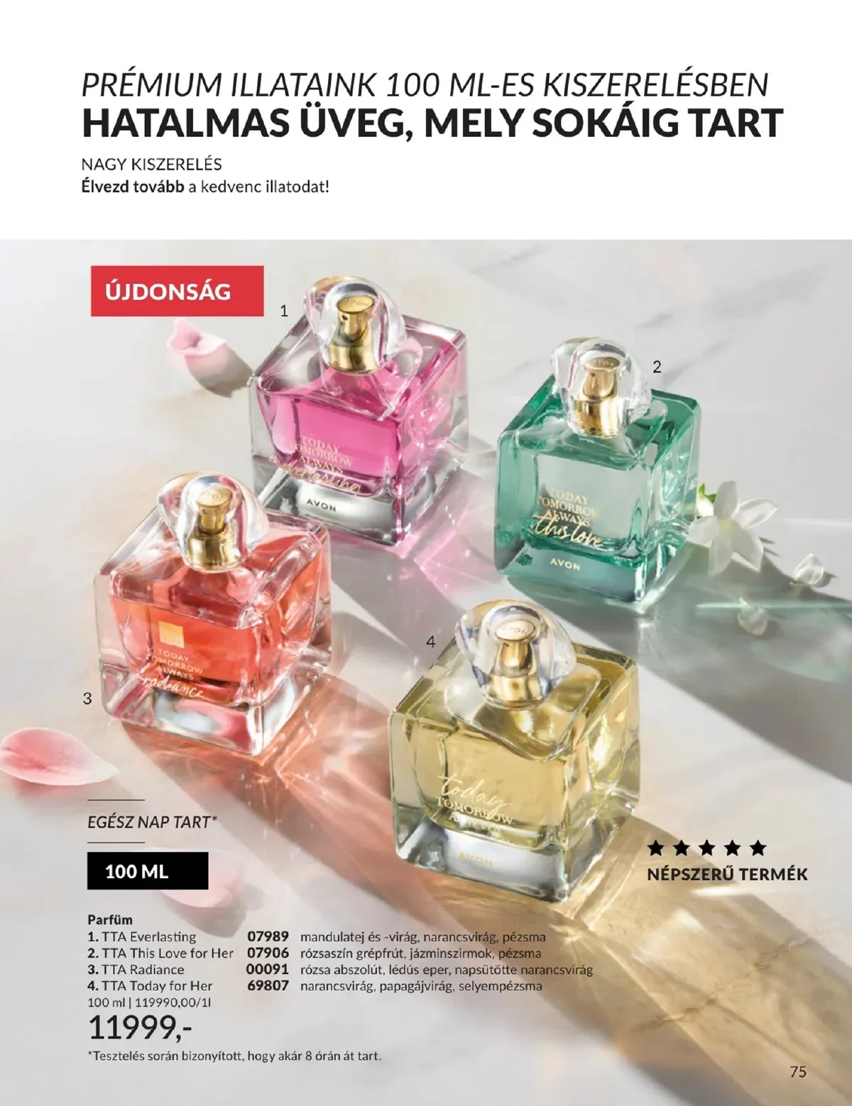 Avon akciós újság 01.01–01.31 – 75. oldal