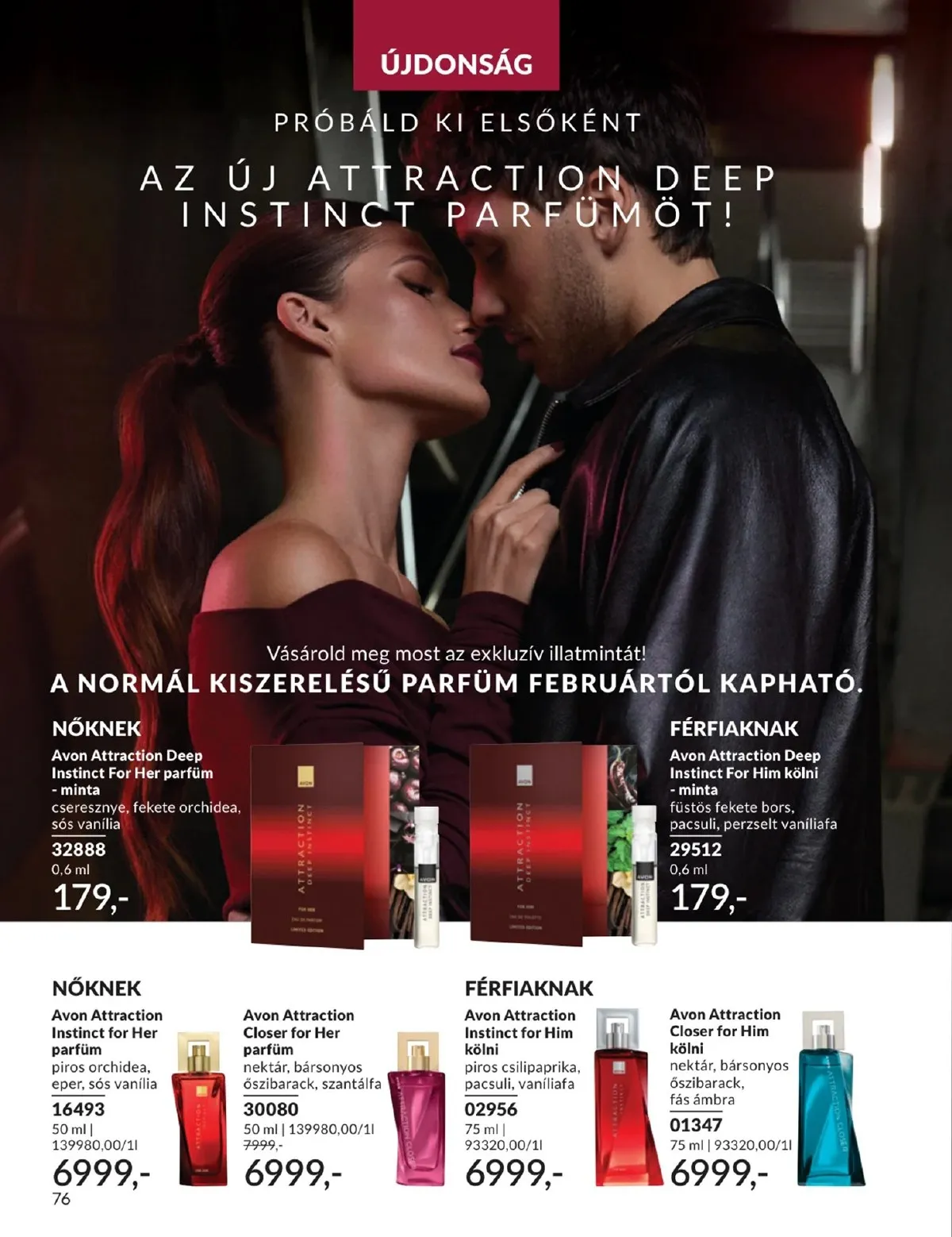 Avon akciós újság 01.01–01.31 – 76. oldal