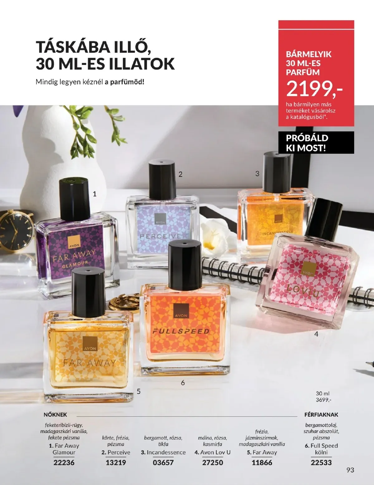 Avon akciós újság 01.01–01.31 – 93. oldal