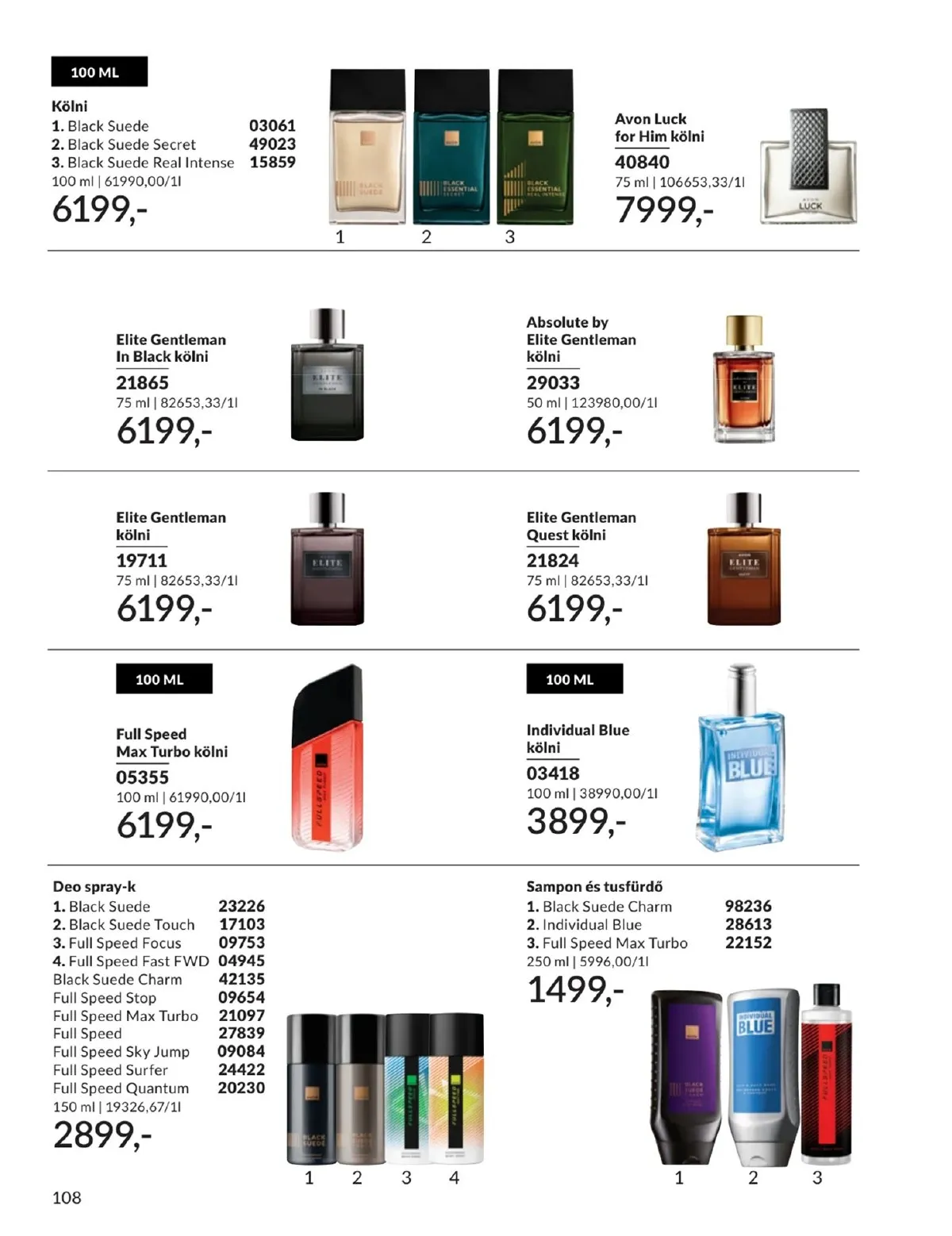Avon akciós újság 02.01–02.28 – 108. oldal