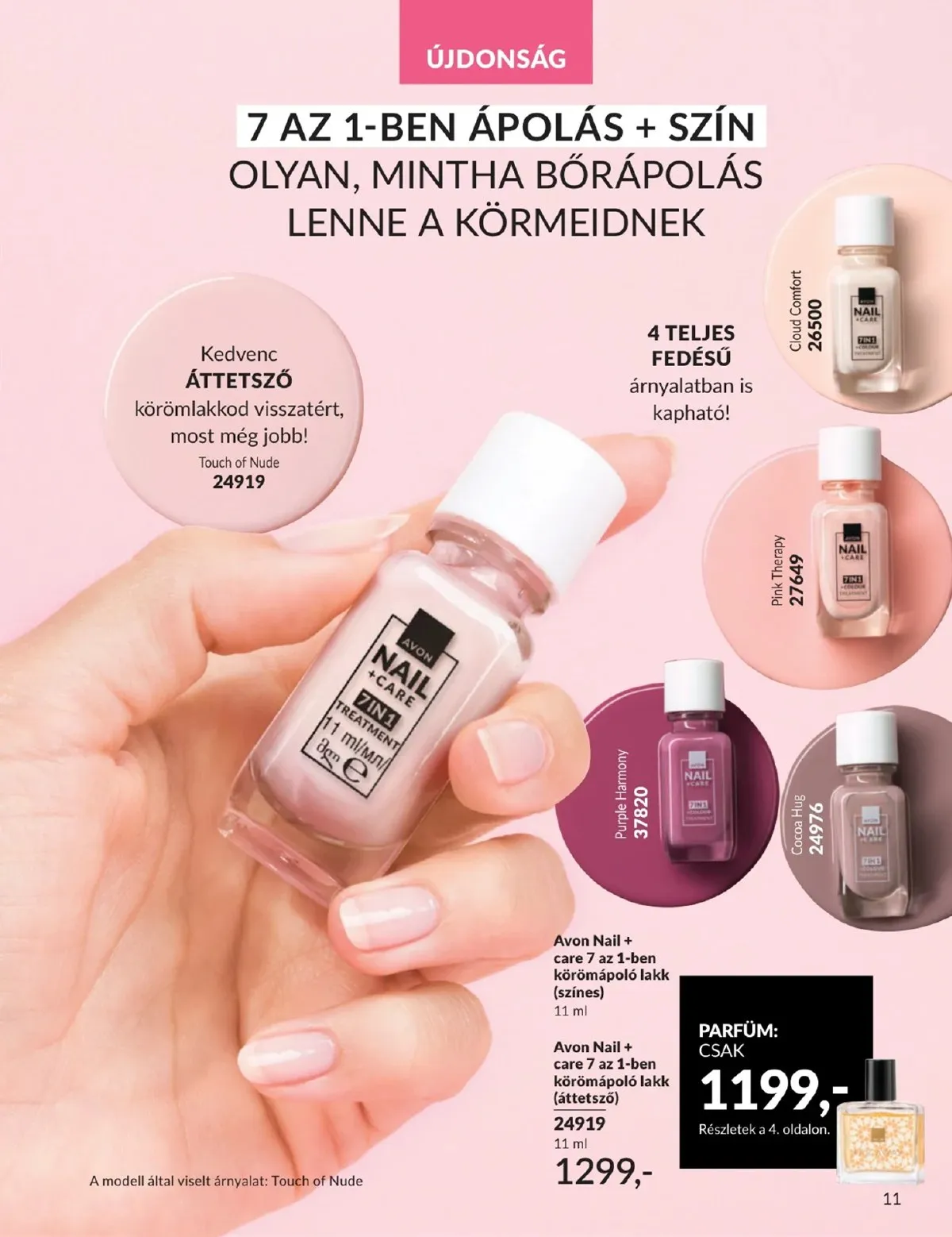 Avon akciós újság 02.01–02.28 – 11. oldal