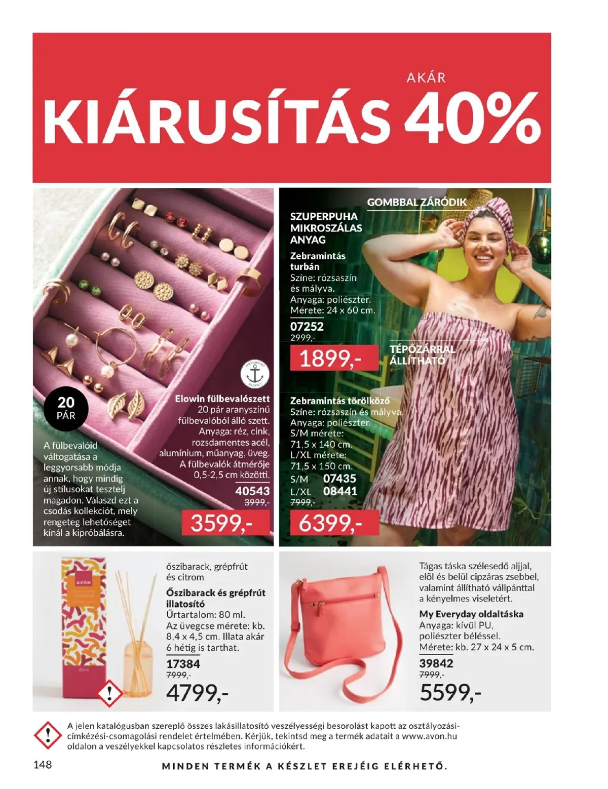 Avon akciós újság 02.01–02.28 – 148. oldal