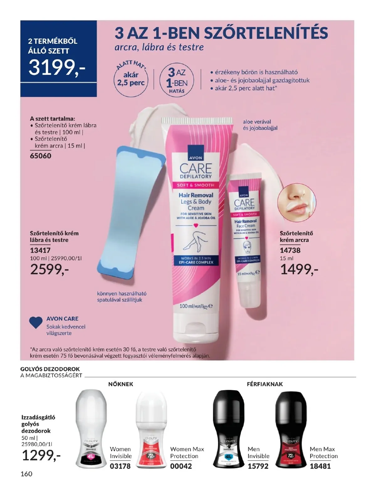 Avon akciós újság 02.01–02.28 – 160. oldal
