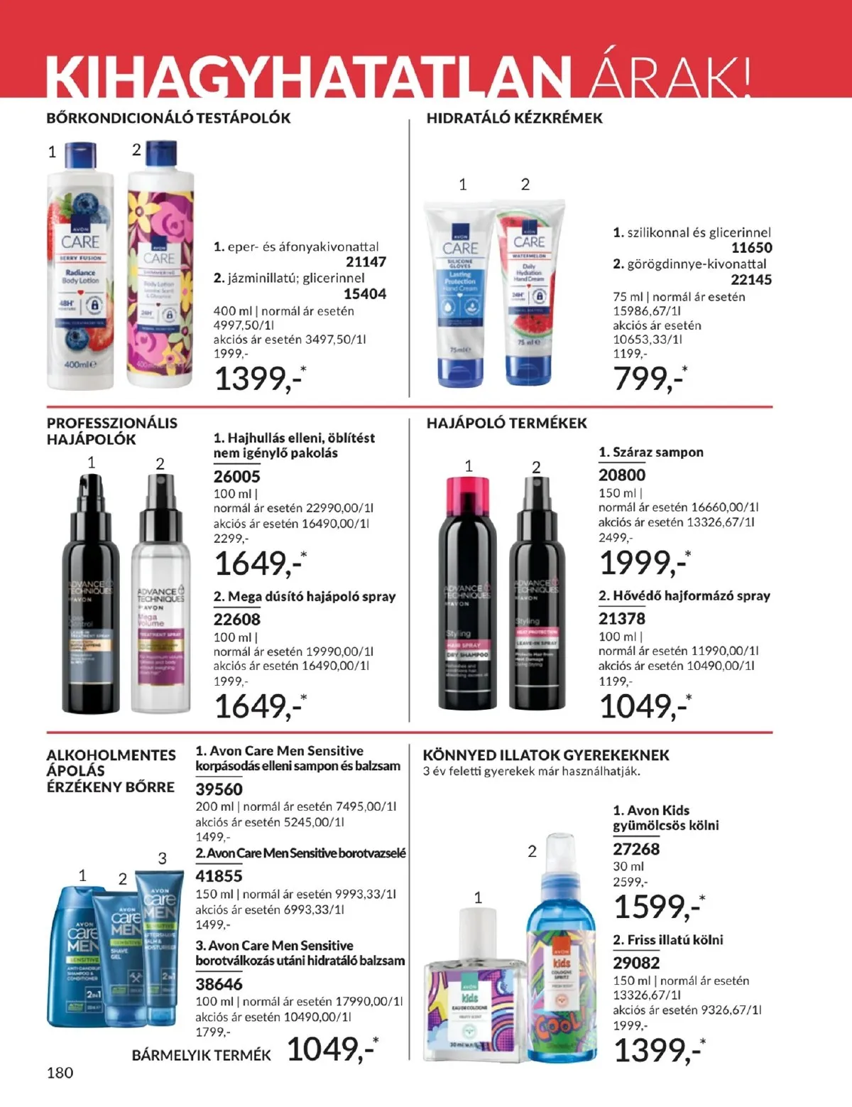 Avon akciós újság 02.01–02.28 – 180. oldal