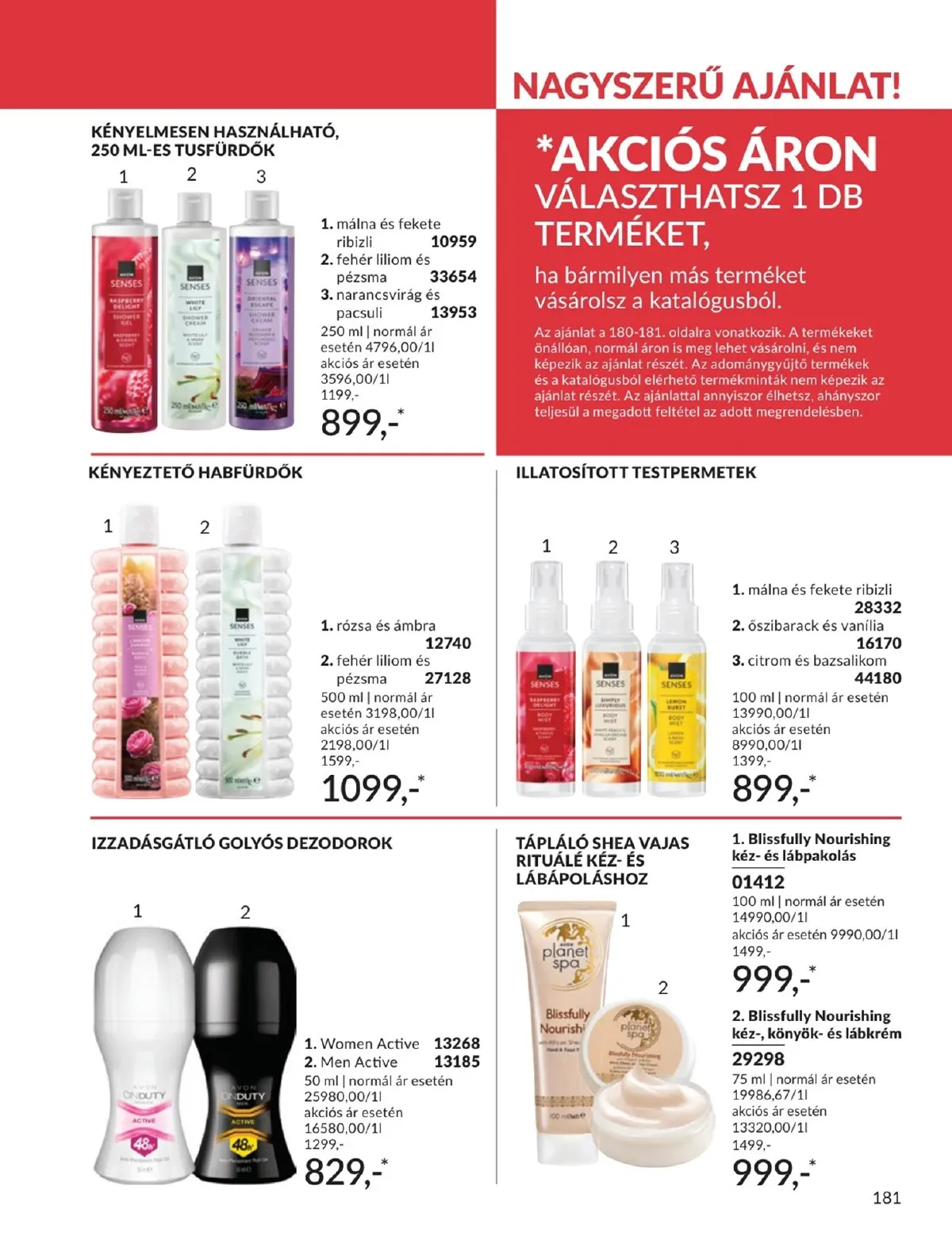 Avon akciós újság 02.01–02.28 – 181. oldal