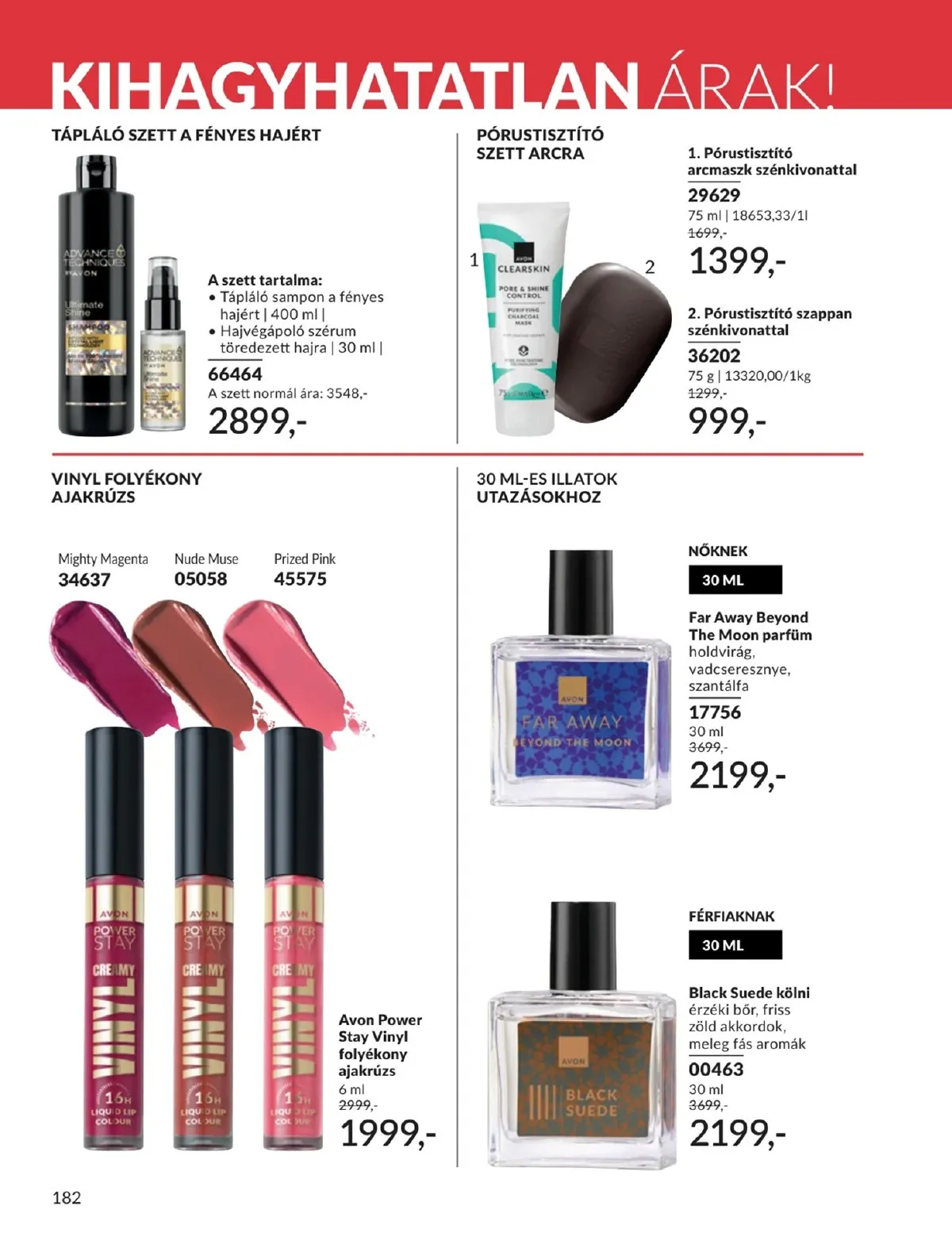 Avon akciós újság 02.01–02.28 – 182. oldal