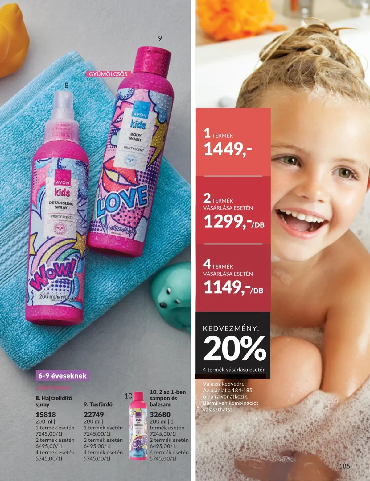 Avon akciós újság 02.01–02.28 – 185. oldal