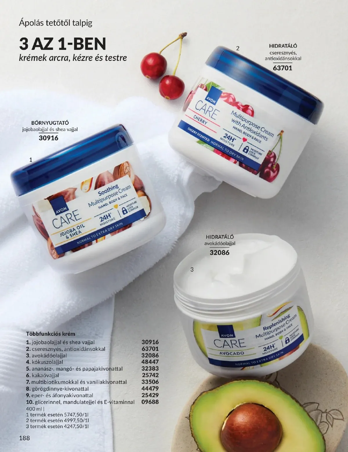 Avon akciós újság 02.01–02.28 – 188. oldal
