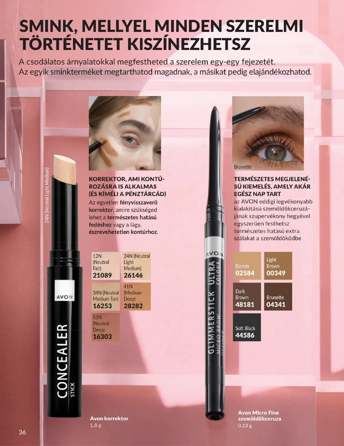 Avon akciós újság 02.01–02.28 – 36. oldal