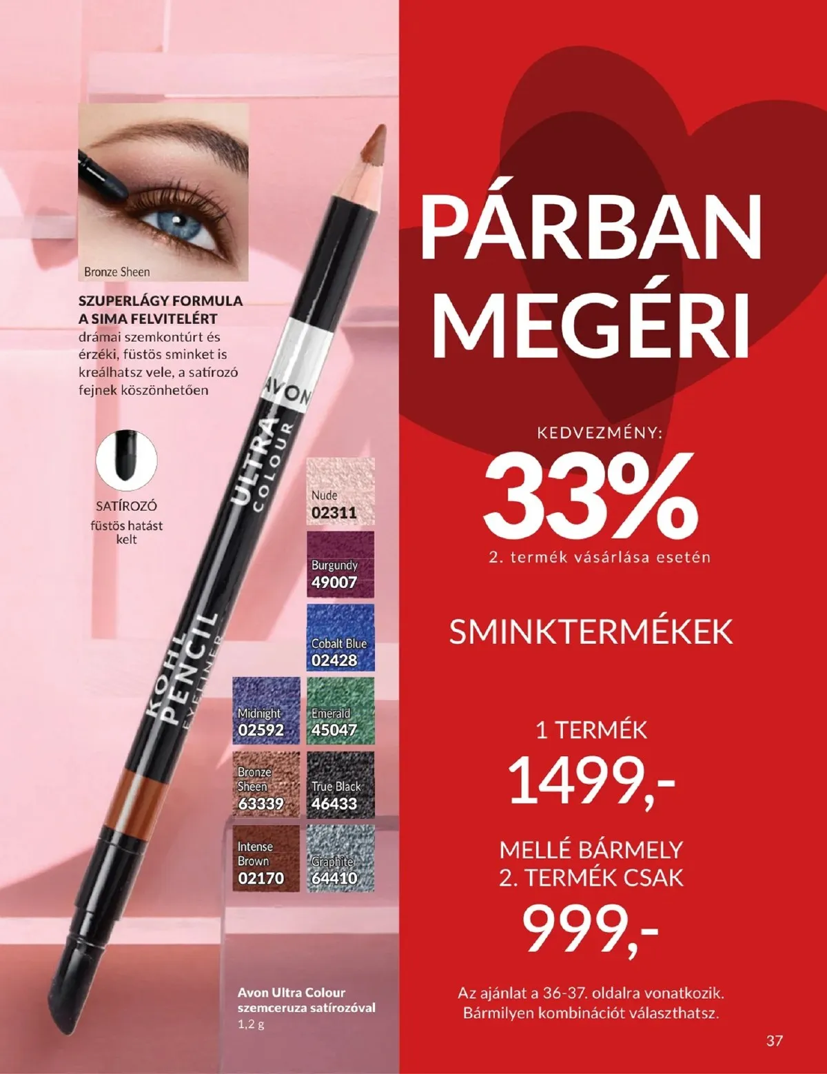 Avon akciós újság 02.01–02.28 – 37. oldal