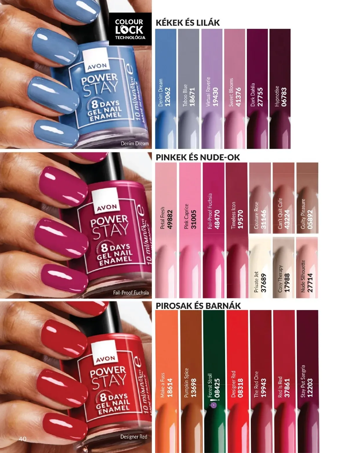 Avon akciós újság 02.01–02.28 – 40. oldal