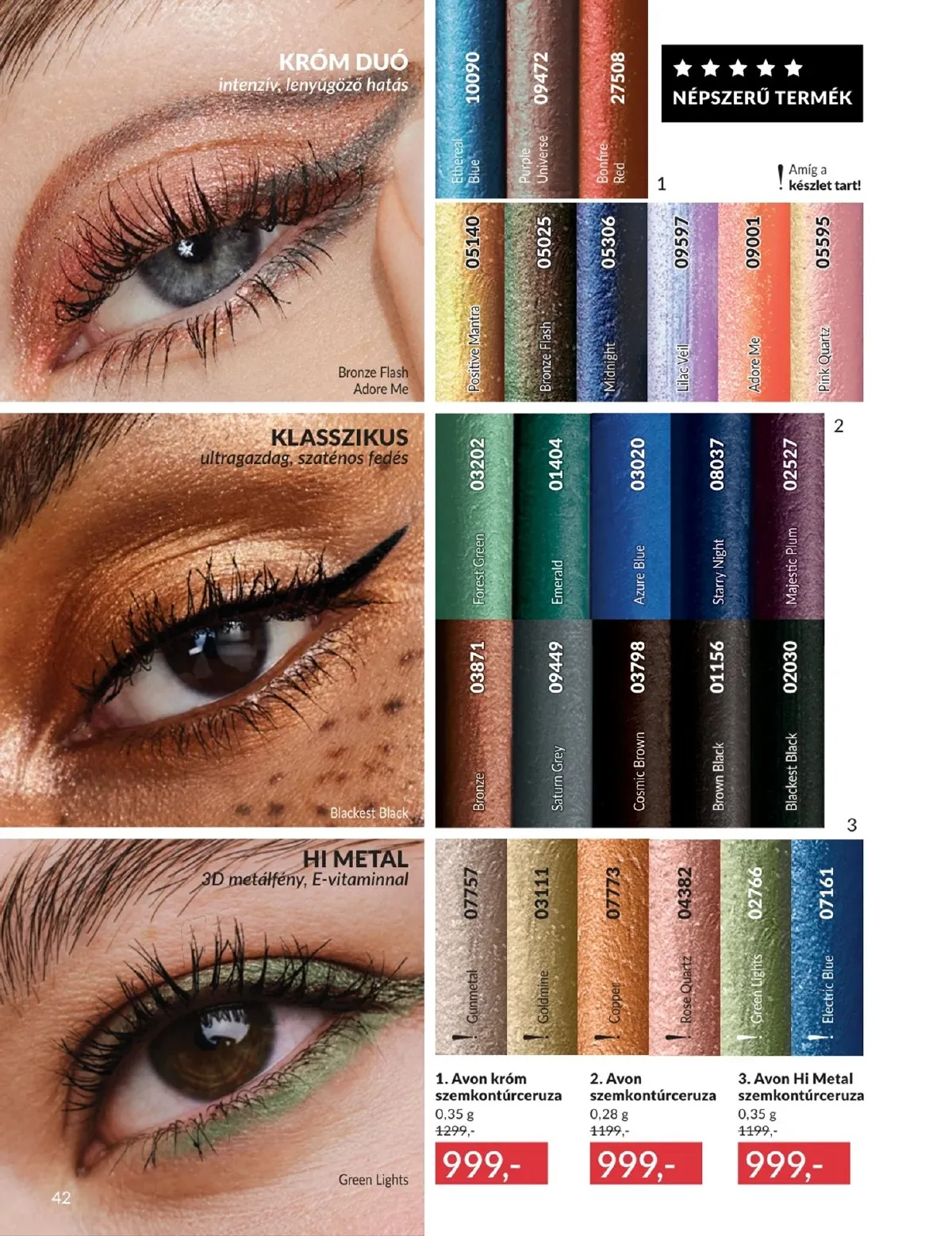 Avon akciós újság 02.01–02.28 – 42. oldal