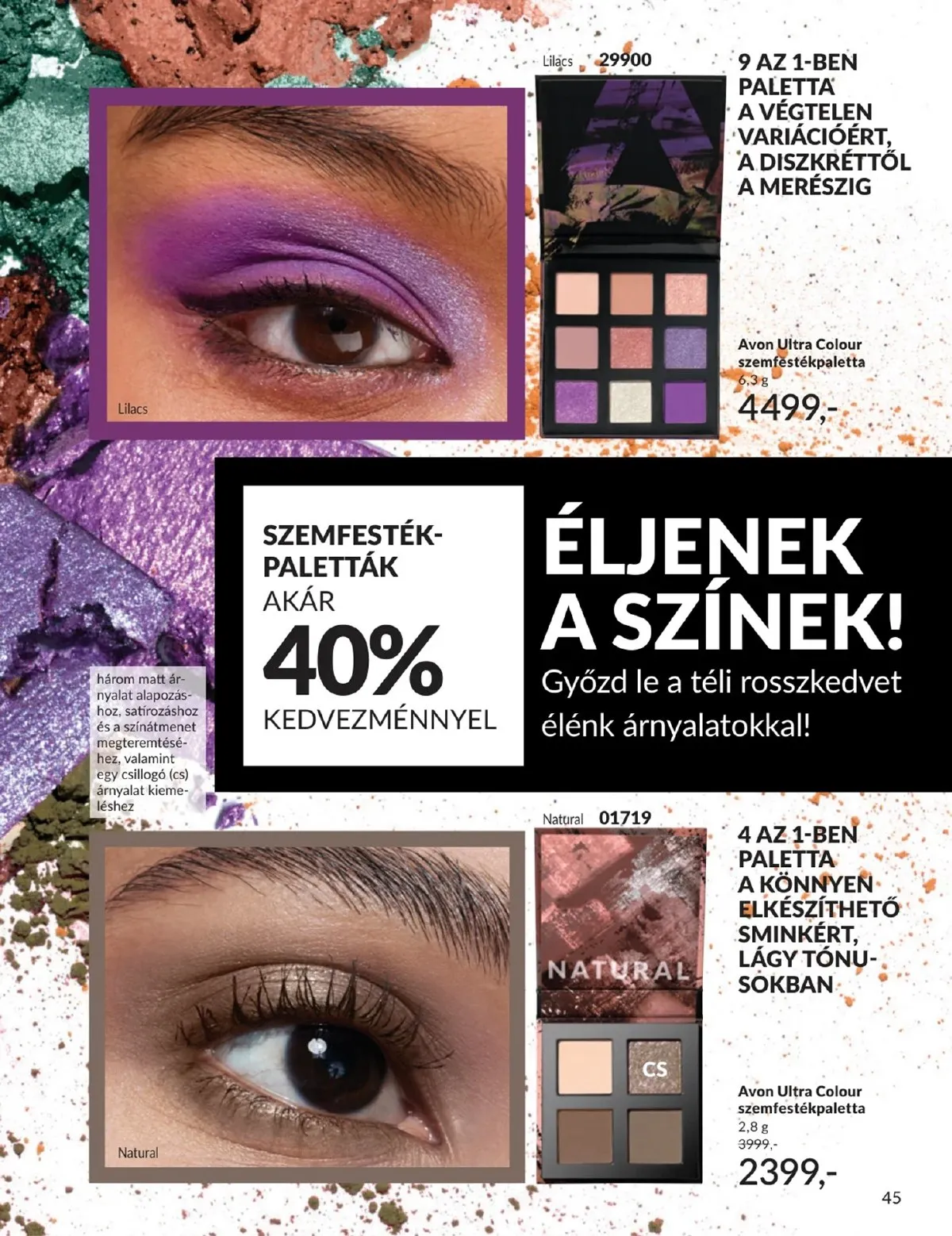 Avon akciós újság 02.01–02.28 – 45. oldal